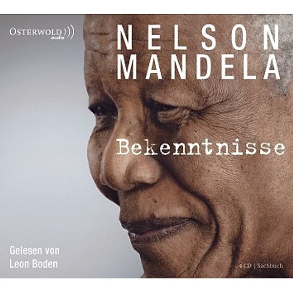 Bekenntnisse, 4 Audio-CDs, Nelson Mandela