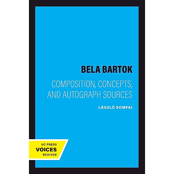 Bela Bartok / Ernest Bloch Lectures Bd.9, László Somfai