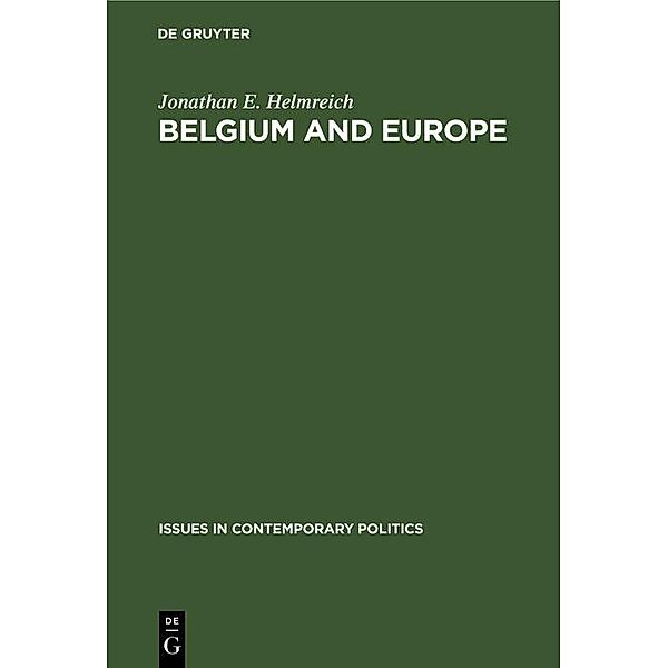 Belgium and Europe, Jonathan E. Helmreich