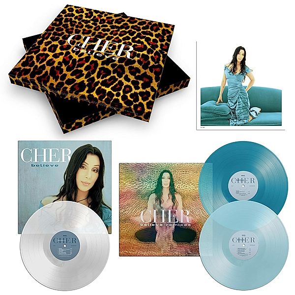 Believe (25th Anniversary Deluxe Edition, 3 LPs) (Vinyl), Cher
