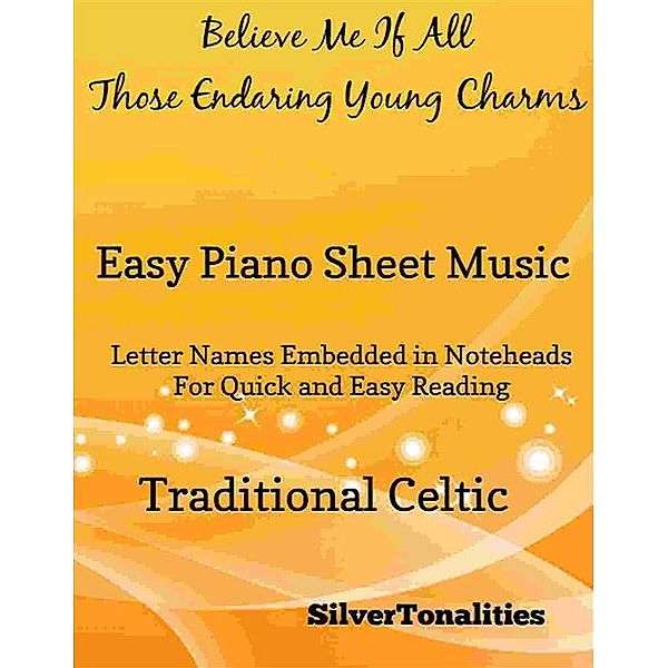 Believe Me If All Those Endearing Young Charms Easy Piano Sheet Music, SilverTonalities
