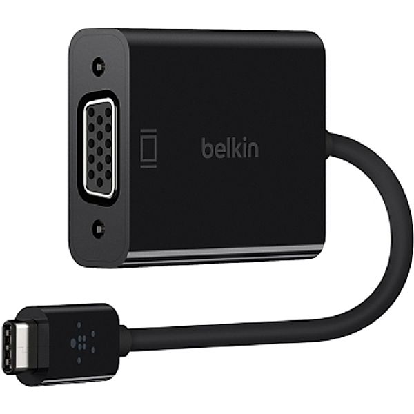 BELKIN Adapter USB-C auf VGA, 15cm, schwarz