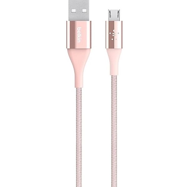 BELKIN Duratek Micro-USB/USB Kabel, 1.2m, rose-gold