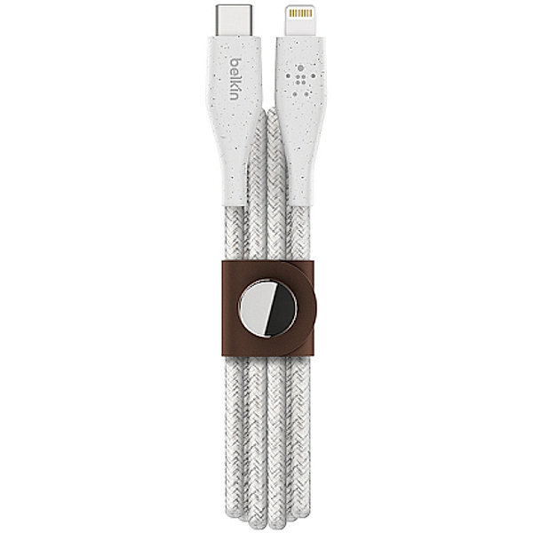 BELKIN Duratek Plus Lightning auf USB-C, white