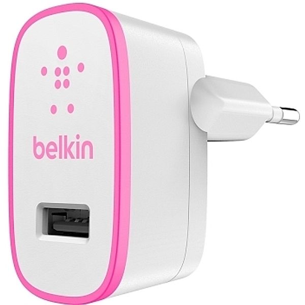 BELKIN Netz-Ladegerät, USB, 2.1A, MIXit, Pink