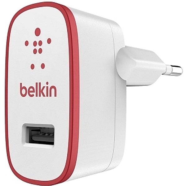 BELKIN Netz-Ladegerät, USB, 2.1A, MIXit, Rot
