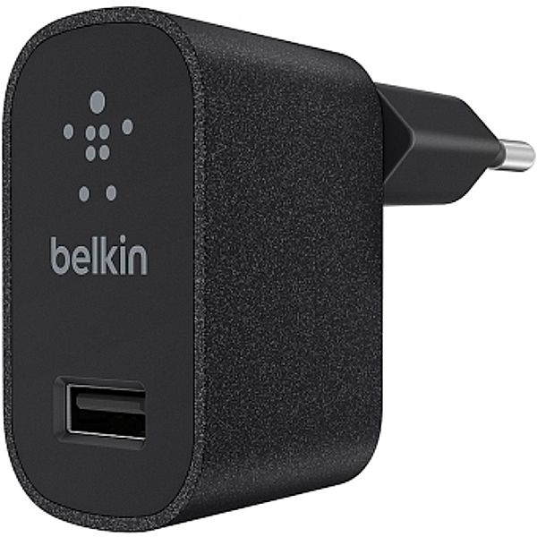 BELKIN Netz-Ladegerät, USB, 2.4A, Premium MIXit, schwarz