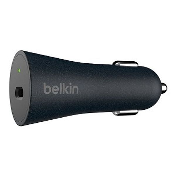 BELKIN QuickCharger 4 + USB-C Car Charger 27W, 4 ,USB-C zu USB-C, black