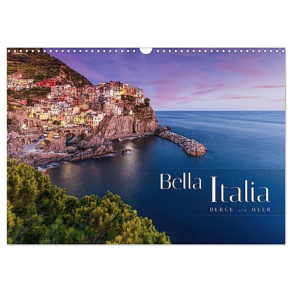 Bella Italia - Berge und Meer (Wandkalender 2024 DIN A3 quer), CALVENDO Monatskalender, Calvendo, Patrick Rosyk