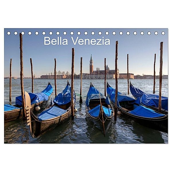 Bella Venezia (Tischkalender 2024 DIN A5 quer), CALVENDO Monatskalender, Joana Kruse