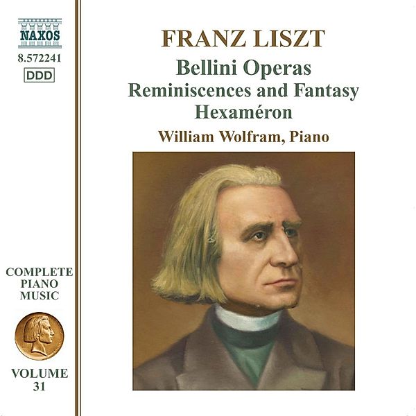 Bellini Operas/Reminiscences, William Wolfram