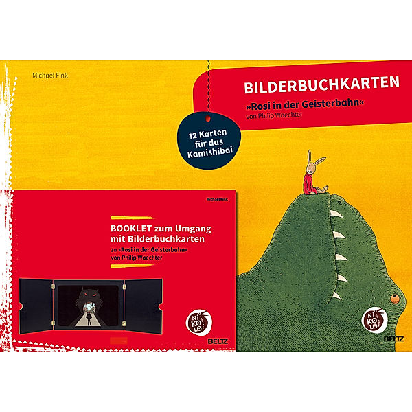 Beltz Nikolo / Bilderbuchkarten Rosi in der Geisterbahn von Philip Waechter, Michael Fink