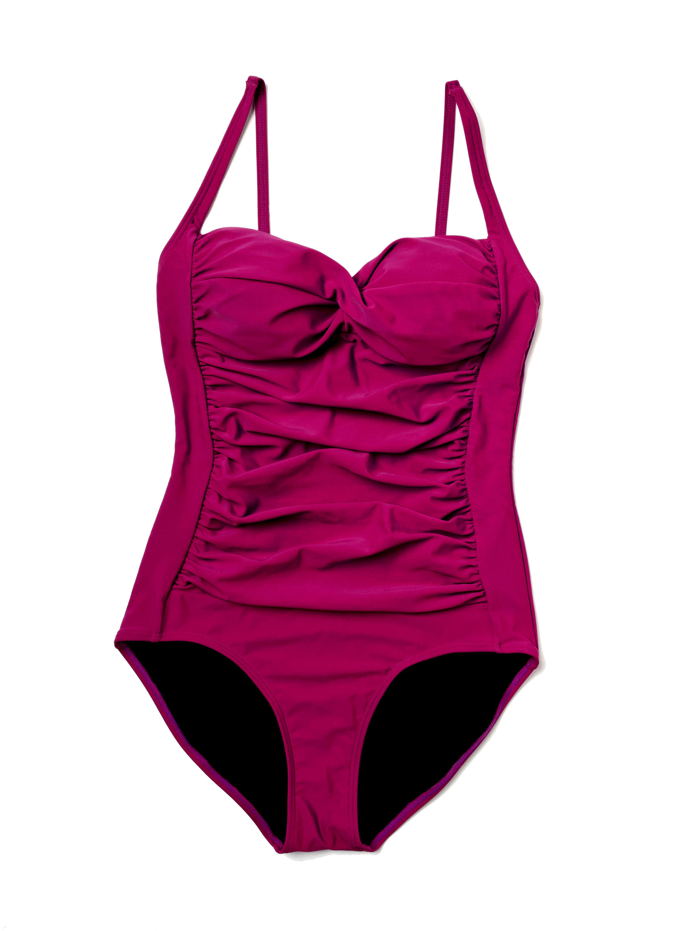 Belvia Slim Swim Badeanzug, beere Grösse: L