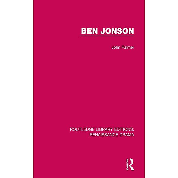 Ben Jonson, John Palmer