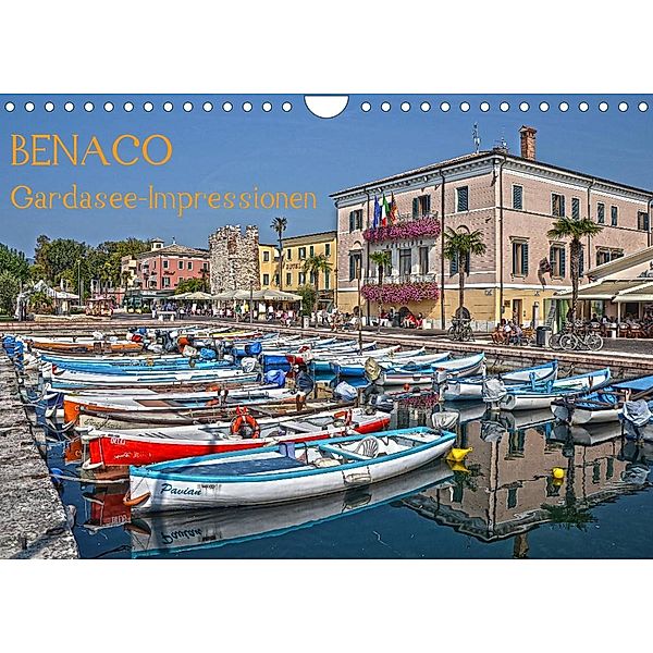 BENACO - Gardasee-Impressionen (Wandkalender 2023 DIN A4 quer), manhART