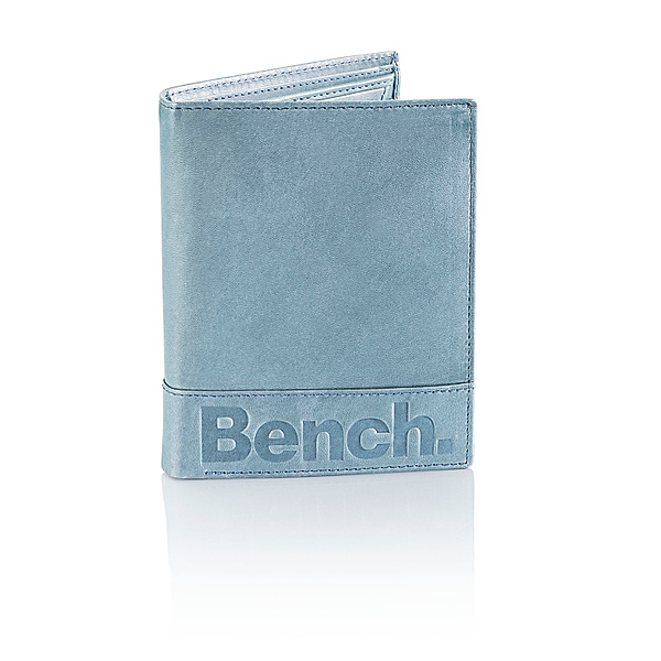 Bench Geldbörse Logo (Farbe: rauchblau)