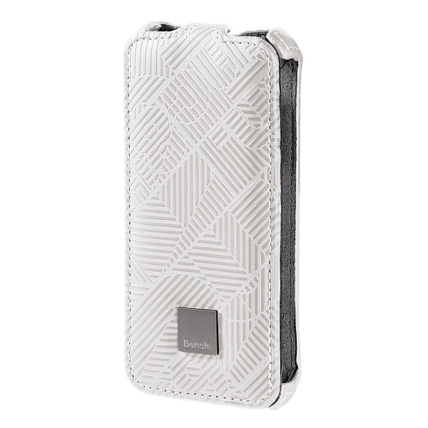 Bench Handy-Fenstertasche Flip Case für Apple iPhone 5/5s, Weiß