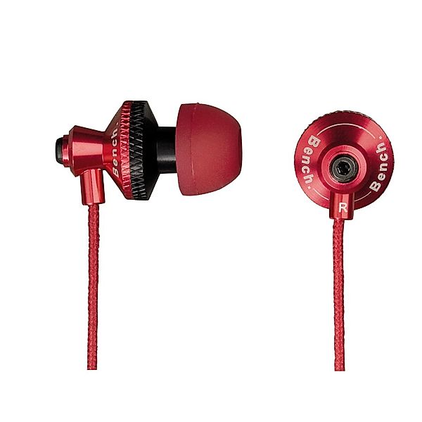 Bench In-Ear-Headset, Rot