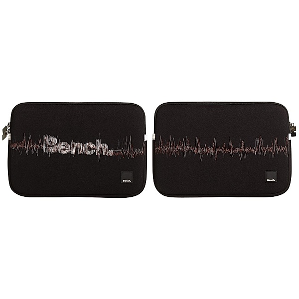 Bench Notebook-Sleeve, für Displaygrößen bis 40 cm (15,6), Schwarz