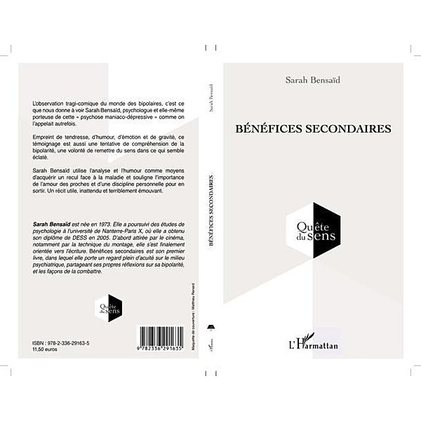 Benefices secondaires / Hors-collection, Sarah Bensaid