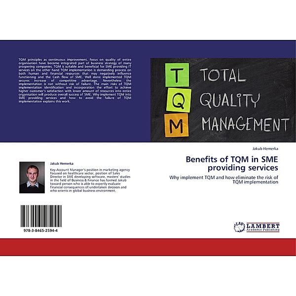 Benefits of TQM in SME providing services, Jakub Hemerka