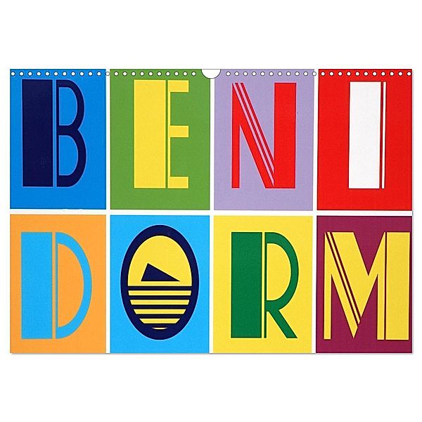 Benidorm (Wandkalender 2024 DIN A3 quer), CALVENDO Monatskalender, (c)2022 by insideportugal