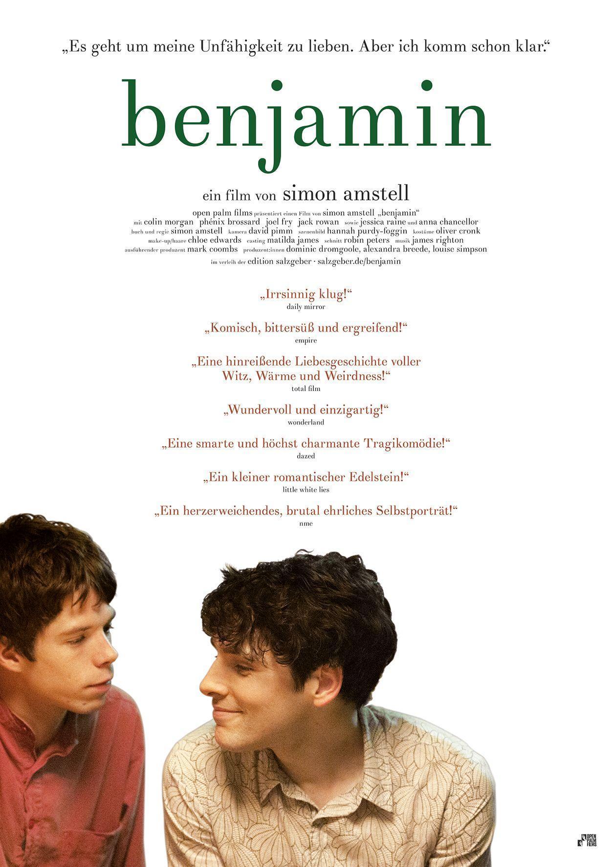 Image of Benjamin, 1 DVD (OmU)