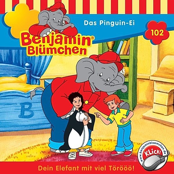 Benjamin Blümchen - 102 - Benjamin Blümchen - Das Pinguin-Ei, Elfie Donnelly
