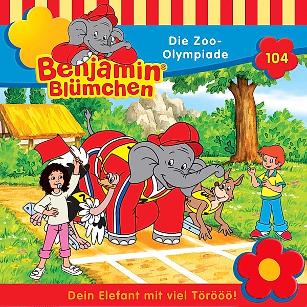 Benjamin Blümchen - 104 - Die Zoo-Olympiade, Elfie Donnelly