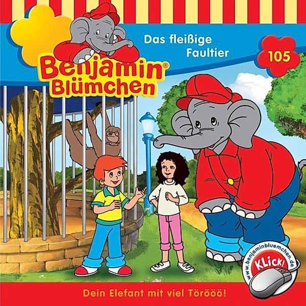 Benjamin Blümchen - 105 - Benjamin Blümchen - Das fleißige Faultier, Elfie Donnelly