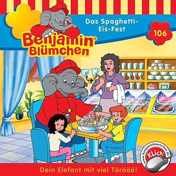 Benjamin Blümchen - 106 - Benjamin Blümchen - Das Spaghetti-Eis-Fest, Elfie Donnelly