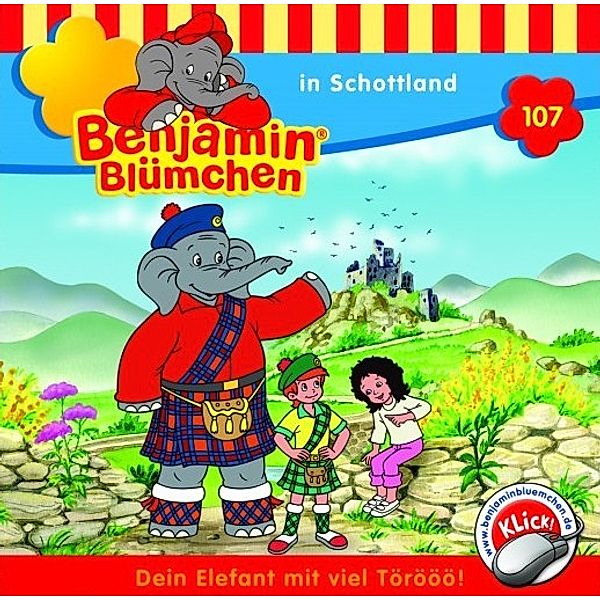 Benjamin Blümchen - 107 - Benjamin Blümchen in Schottland, Elfie Donnelly