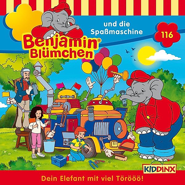 Benjamin Blümchen - 116 - Benjamin und die Spaßmaschine, Vincent Andreas