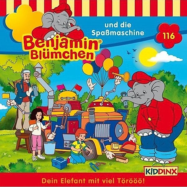 Benjamin Blümchen - 116 - Die Spassmaschine, Benjamin Blümchen