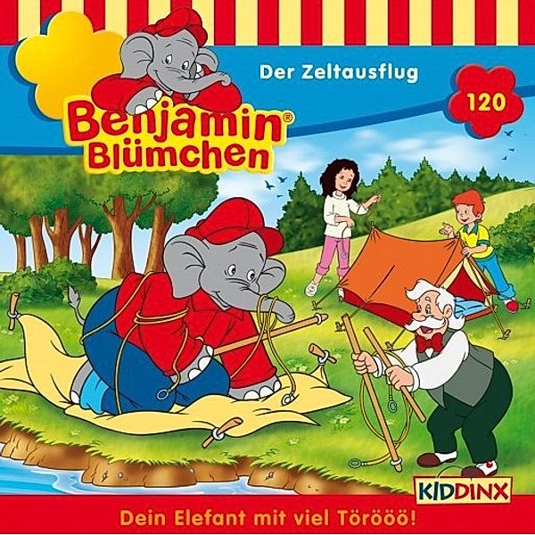 Benjamin Blümchen - 120 - Der Zeltausflug, Benjamin Blümchen