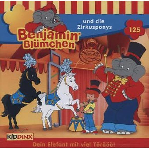 Benjamin Blümchen - 125 - Benjamin Blümchen und die Zirkusponys, Benjamin Blümchen