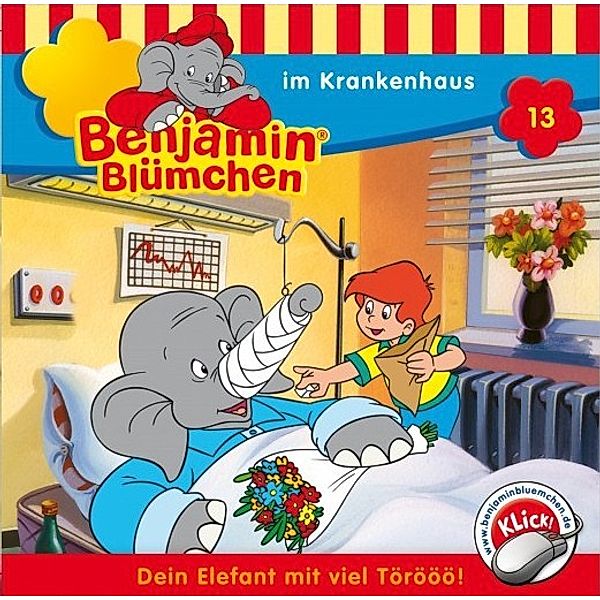 Benjamin Blümchen - 13 - Benjamin Blümchen im Krankenhaus, Benjamin Blümchen