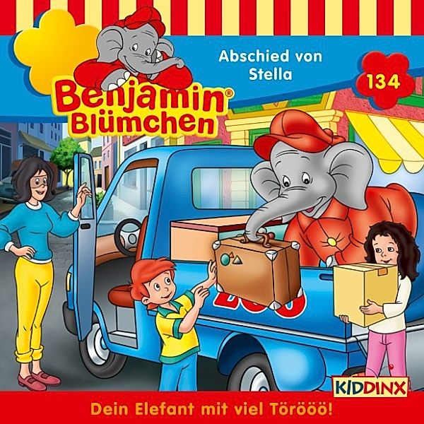 Benjamin Blümchen - 134 - Benjamin Blümchen - Folge 134: Abschied von Stella, Vincent Andreas