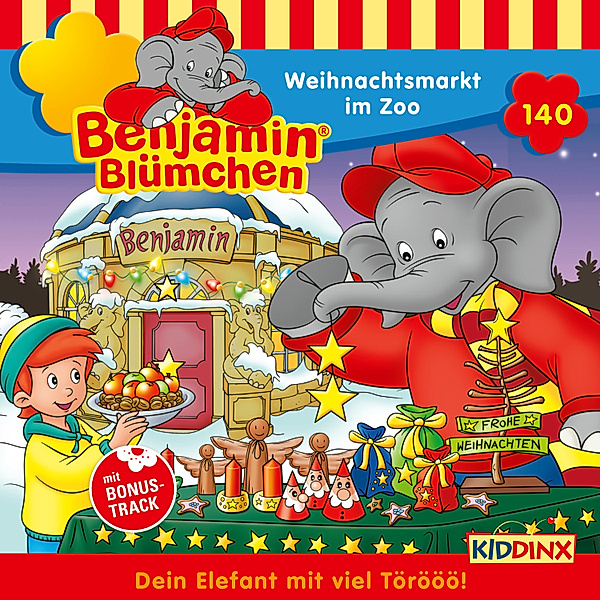 Benjamin Blümchen - 140 - Benjamin Blümchen - Folge 140: Weihnachtsmarkt im Zoo, Vincent Andreas