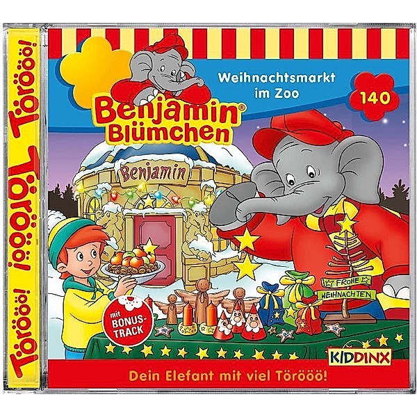 Benjamin Blümchen - 140 - Weihnachtsmarkt im Zoo, Benjamin Blümchen