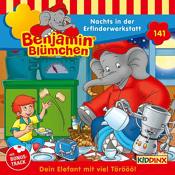 Benjamin Blümchen - 141 - Benjamin Blümchen - Folge 141: Nachts in der Erfinderwerkstatt, Vincent Andreas