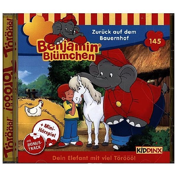 Benjamin Blümchen - 145 - Zurück auf dem Bauernhof, Benjamin Blümchen