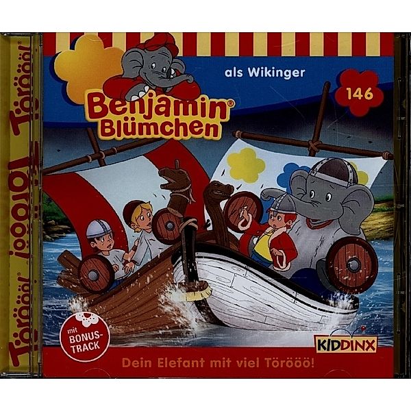 Benjamin Blümchen - 146 - Benjamin Blümchen als Wikinger, Benjamin Blümchen