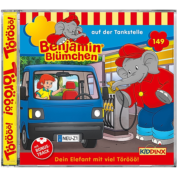 Benjamin Blümchen - 149 - Benjamin Blümchen auf der Tankstelle, Benjamin Blümchen