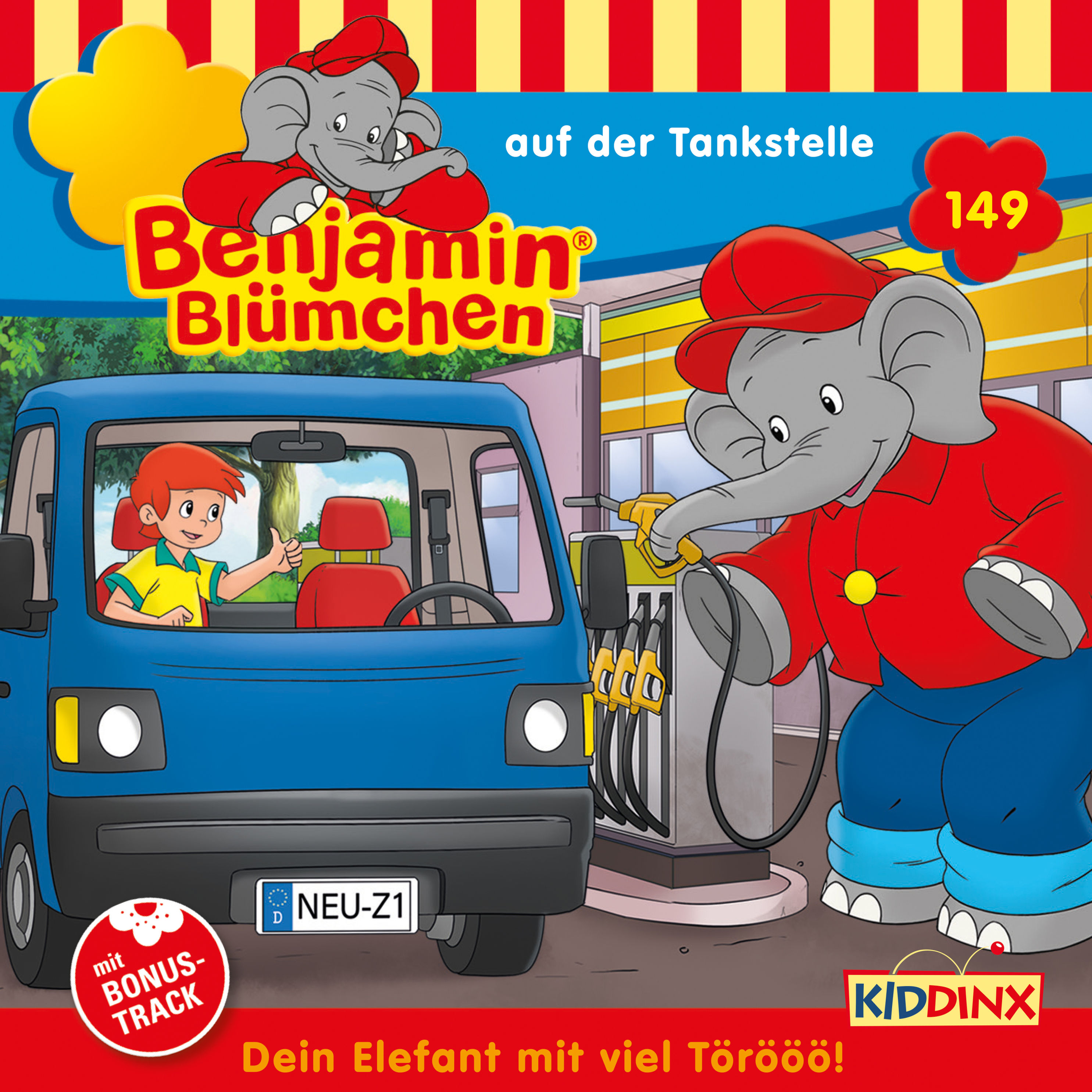 Benjamin Blümchen - 149 - Benjamin Blümchen - Folge 149: Auf der Tankstelle  Hörbuch Download