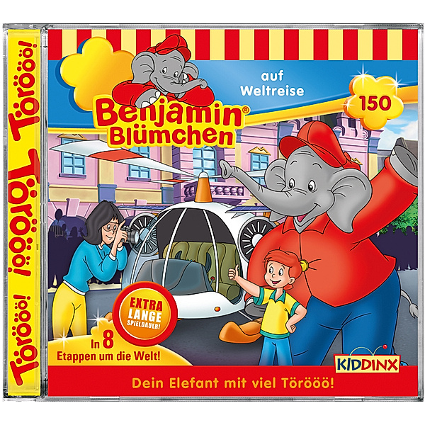 Benjamin Blümchen - 150 - Benjamin Blümchen auf Weltreise, Benjamin Blümchen