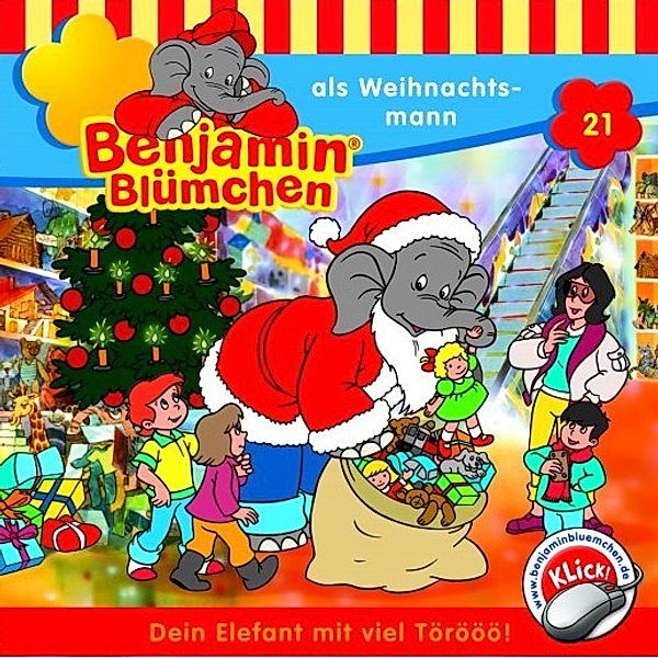 Benjamin Blümchen - 21 - Benjamin Blümchen als Weihnachtsmann, Elfie Donnelly