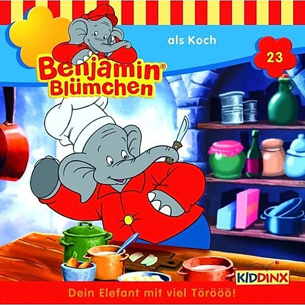 Benjamin Blümchen - 23 - Benjamin Blümchen als Koch, Benjamin Blümchen
