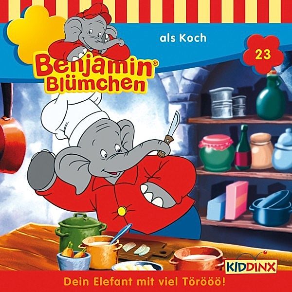 Benjamin Blümchen - 23 - Benjamin Blümchen - ... als Koch, Elfie Donnelly