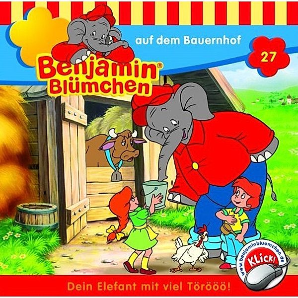 Benjamin Blümchen - 27 - Benjamin Blümchen auf dem Bauernhof, Benjamin Blümchen